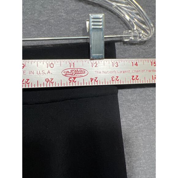 Zara Womens High Waist Pencil Knee Length Black Wool Blend Skirt Size M - Picture 7 of 9